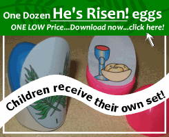 Easter Craft for kids, resurrection eggs