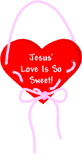 Jesus's Love Craft, Valentines Day Craft