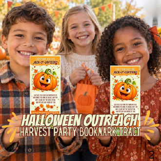 Halloween Alternative Gospel Tracts for Halloween outreach