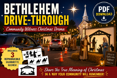 Christmas drama for the community