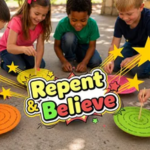 repent and believe sunday school craft