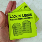 ten commandments finger cards