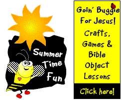Bug Crafts and Games for Children's Ministry