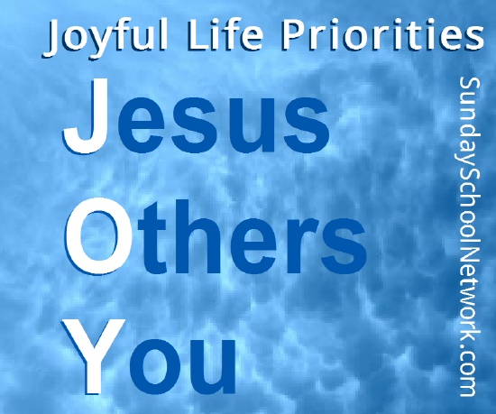 JOY is Jesus Others You