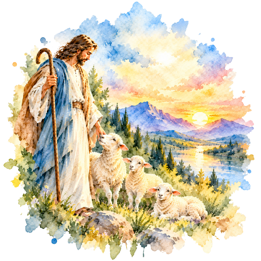 copyright 2026 - paths of righteousness Good Shepherd Psalm 23