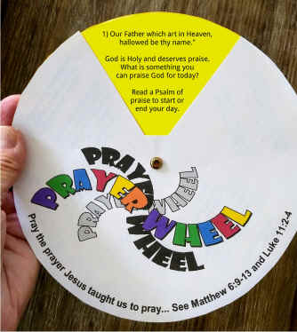 MEMORIZE THE LORD'S PRAYER CRAFT