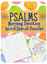 Bible Word Find Puzzles Psalms Word Search Puzzle